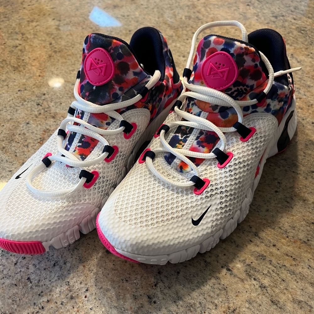 Nike Free Metcon 4 Paint Smudge Pink Summit White/Blackened Blue